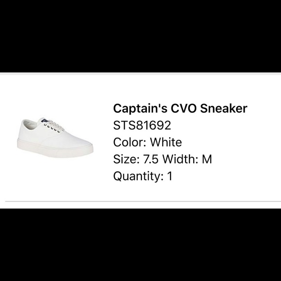 Sperry’s Captain’s CVO Women’s Sneakers size 7.5 - Picture 6 of 6